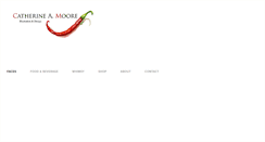 Desktop Screenshot of catherineamoore.com